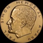 Paul Simon Memorial Award Medal Obverse
