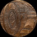 Ray Jewell Award Medal Reverse